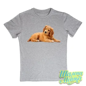 Прикольные футболки: Кокер Щенок